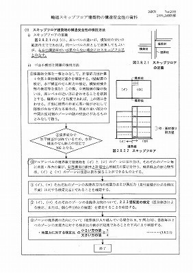軸組スキップフロア検定方法