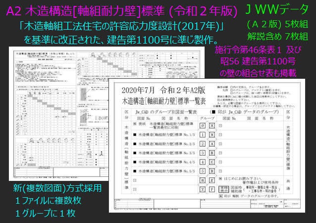 A2 木造構造[軸組耐力壁]標準