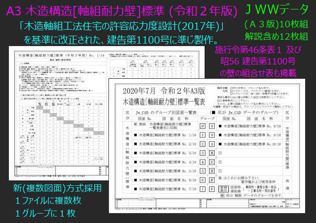 A3 木造構造[軸組耐力壁]標準