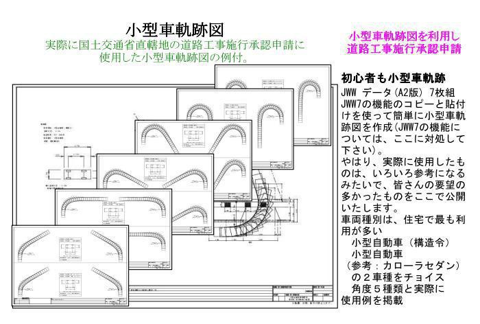 小型車軌跡図 Fujigami フジガミ Booth