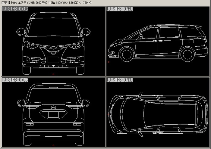 D-car001図面・図形・画