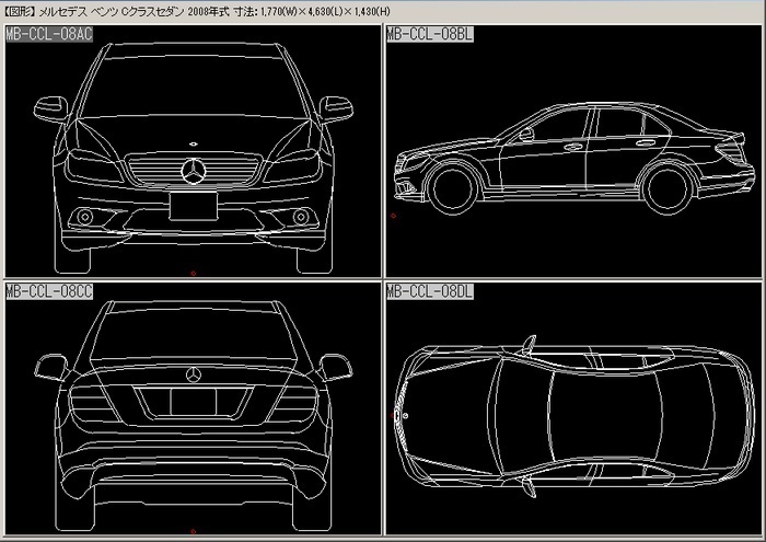 D-car005図面・図形・画