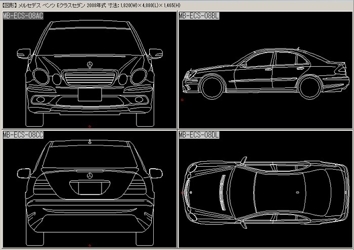 D-car006図面・図形・画