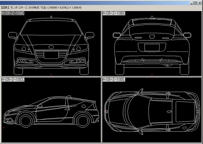D-car008図面・図形・画