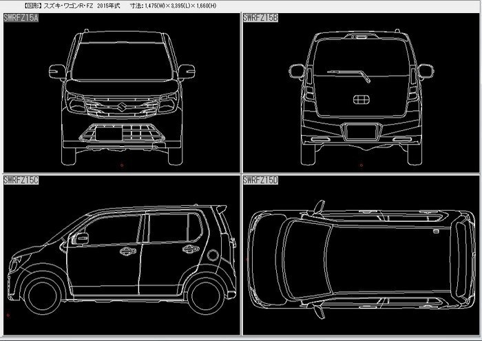 D-car009図面・図形・画