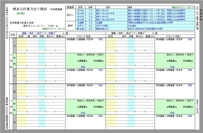 木造軸組構法住宅の構造計画プログラム