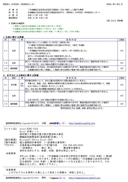 面材張り大壁耐力壁の耐力壁倍率の算定