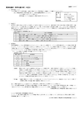木造の構造用材の標準規格