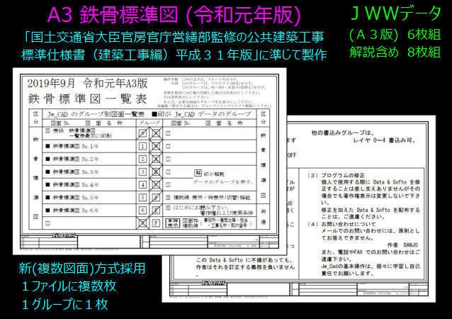 A3 鉄骨標準図(令和元年版)