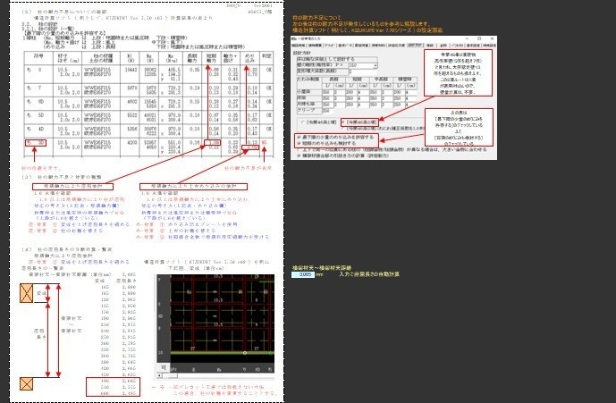 【 柱の耐力不足の対応(軸組工法) 】