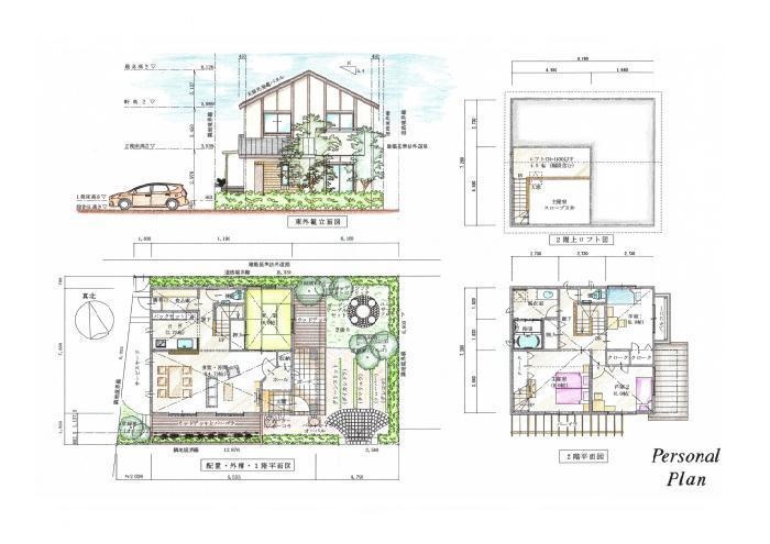 設計コンペ応募作品「街なかモデルハウス」