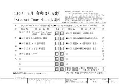 設計コンペ応募作品「Kizukai Your House」