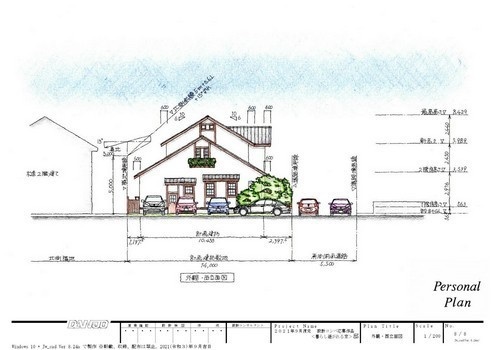 設計コンペ応募作品<暮らし継がれる家>