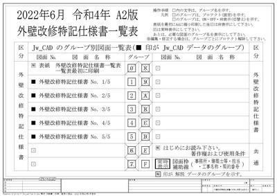 A2外壁改修特記仕様書(令和4年版)