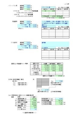 べた基礎接地圧・スラブ検討C(令和4年版)