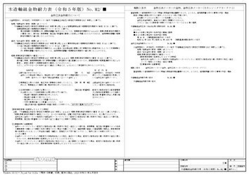A3 木造軸組金物耐力表 令和5年版