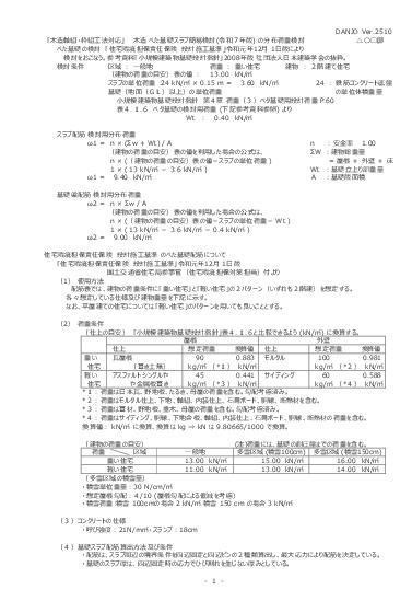 べた基礎スラブ簡易検討令C(令和7年版)