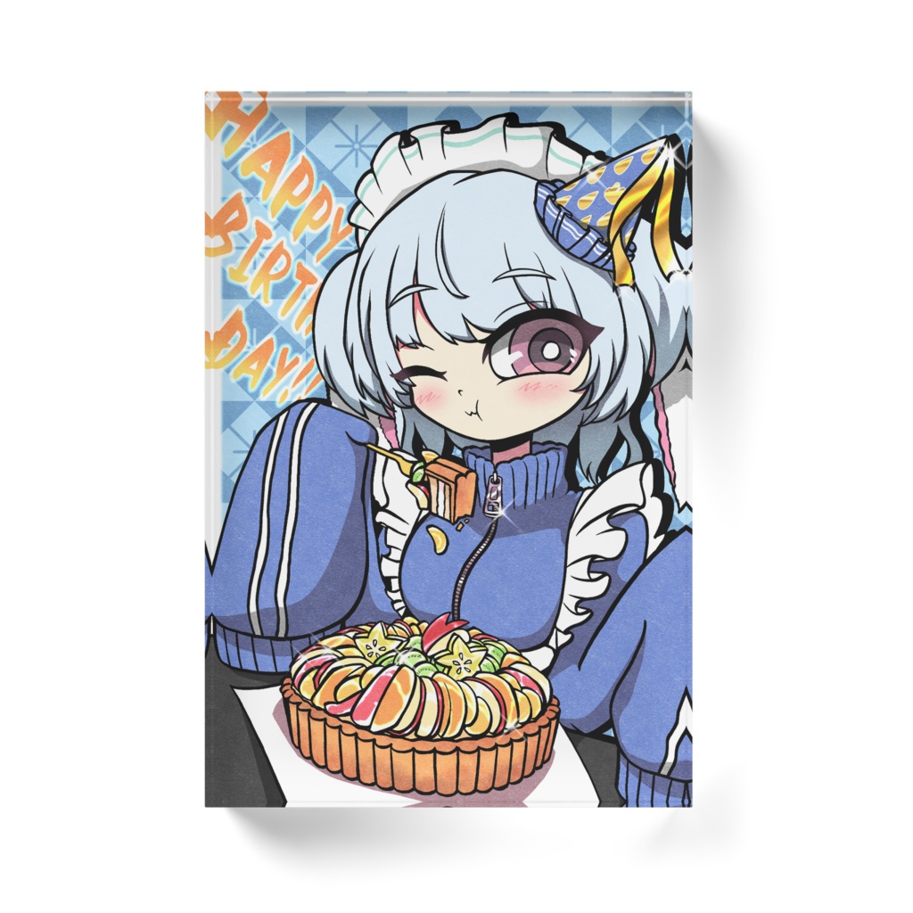 生誕イラスト アクリルブロック Ver.