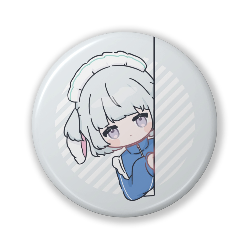 SDイラスト(ちらっ) 缶バッジ(バリュー) Ver.