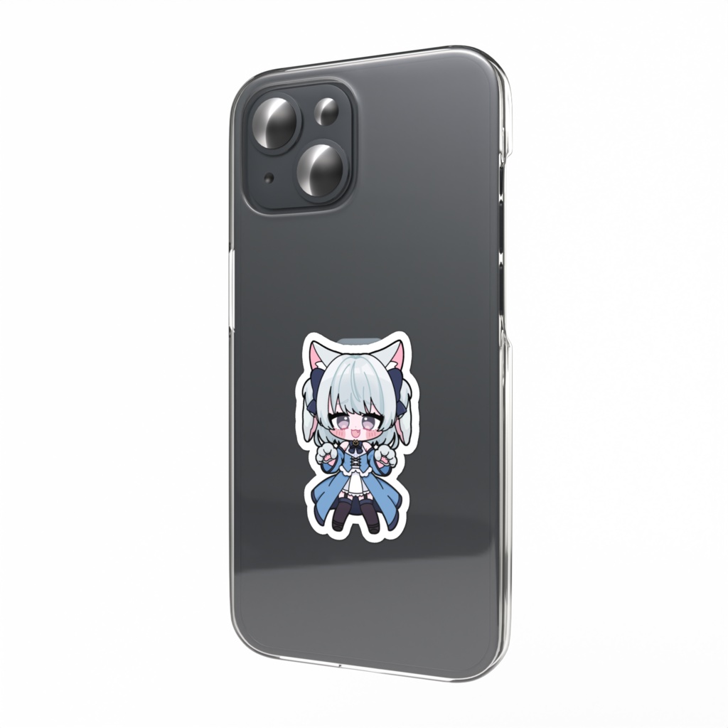 SDイラスト🐈‍⬛🎃　スマホステッカー Ver.