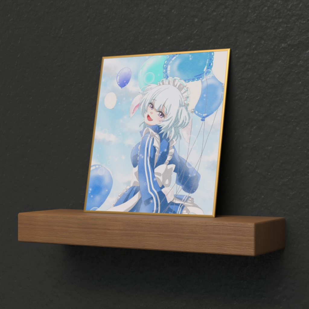 一周年イラスト ミニ色紙 Ver.