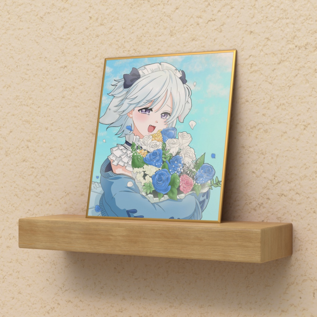 二周年イラスト ミニ色紙 Ver.