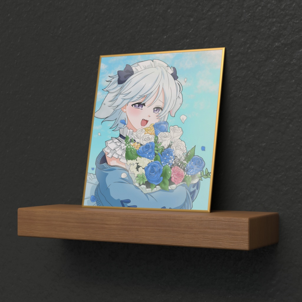 二周年イラスト ミニ色紙 Ver.