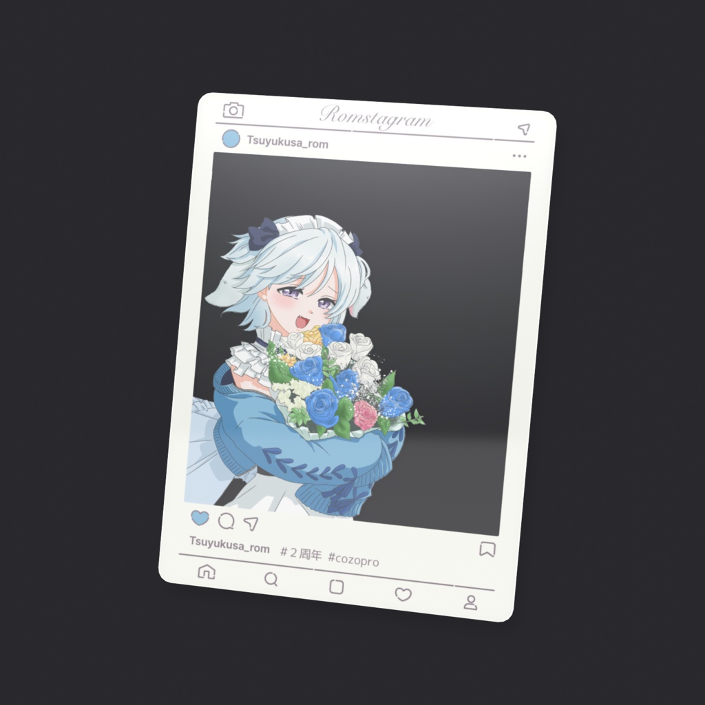 二周年イラスト クリアカード Ver.