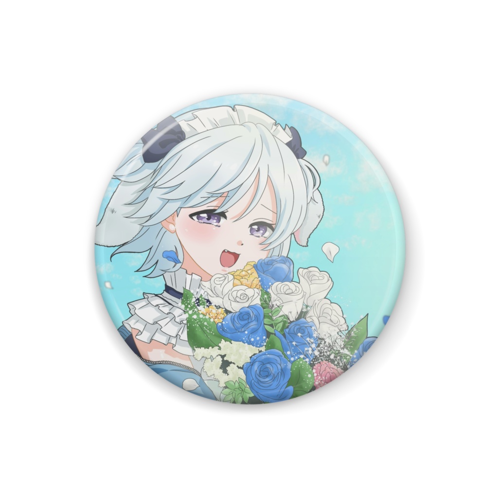 二周年イラスト 缶バッジ Ver.