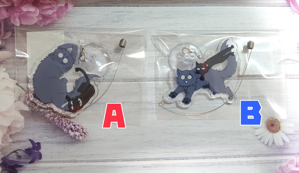 ねこひぜ・ねこ先生アクリルスイング