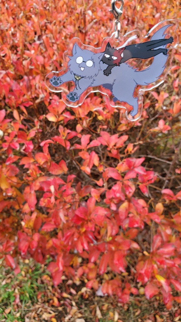 ねこひぜ・ねこ先生アクリルスイング