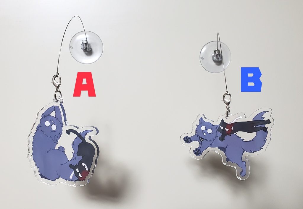 ねこひぜ・ねこ先生アクリルスイング