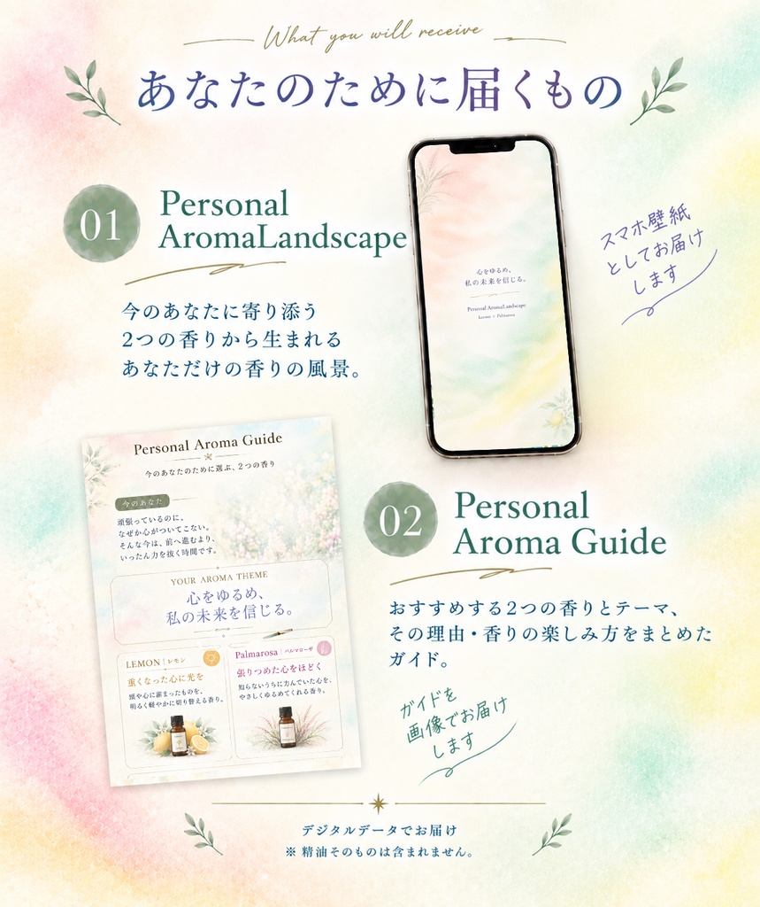 Personal AromaLandscape|今のあなたに必要な2つの香り