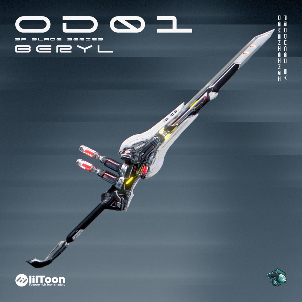 3Dモデル「OD 01 Sword Series」4種