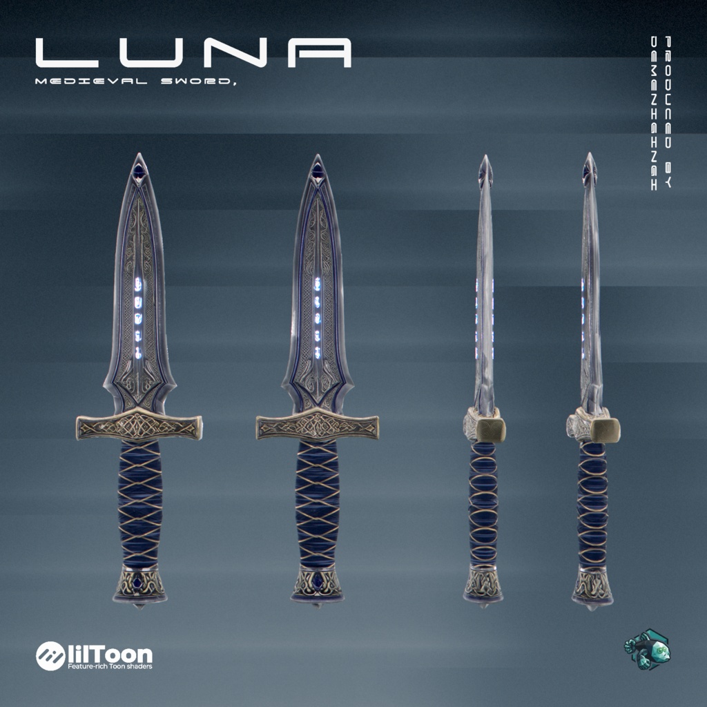 3Dモデル「Sol and Luna」MA対応