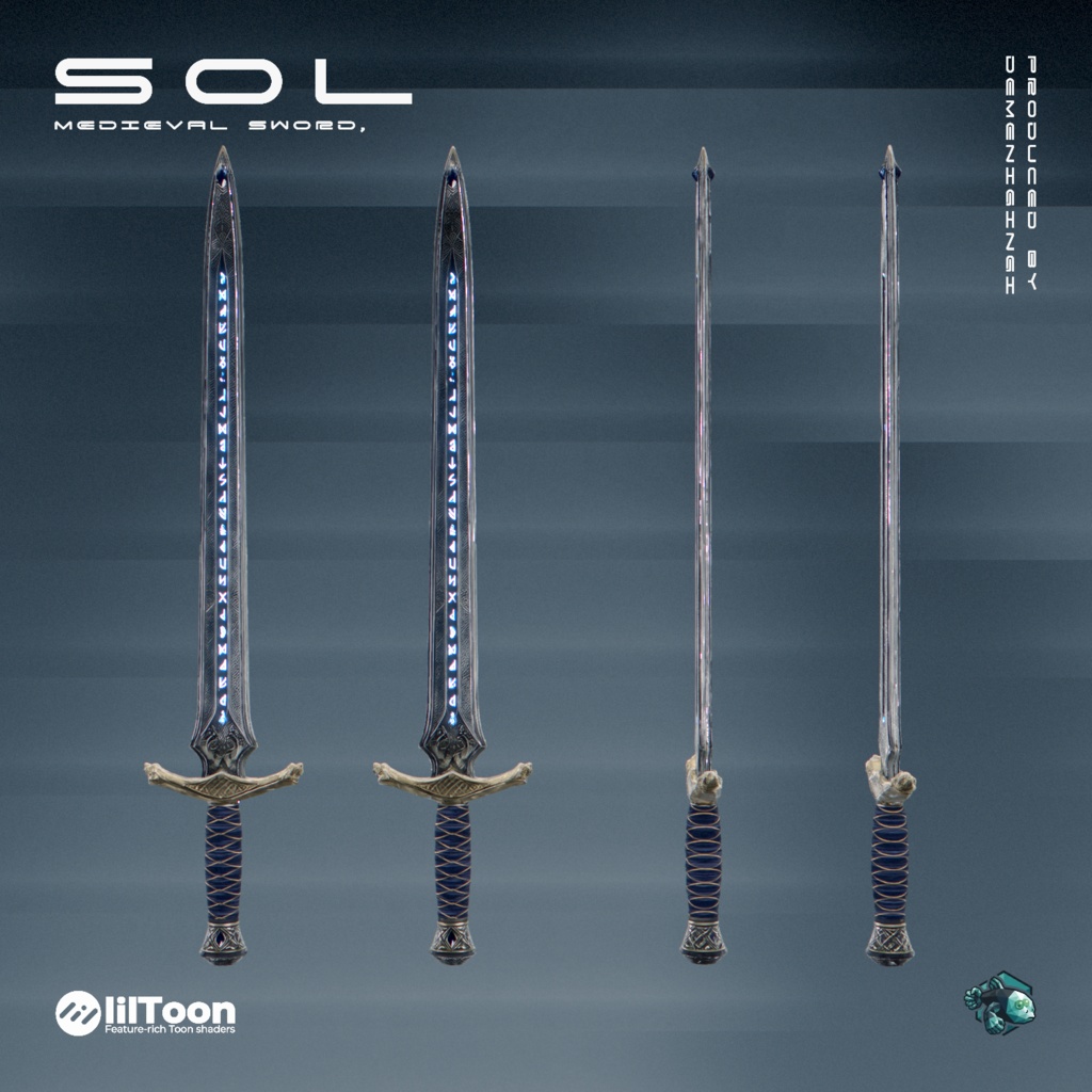 3Dモデル「Sol and Luna」MA対応