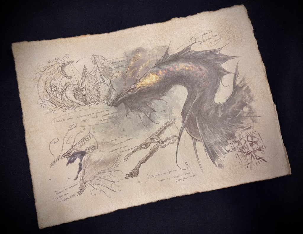 幻獣調査書 『シー・サーペント』