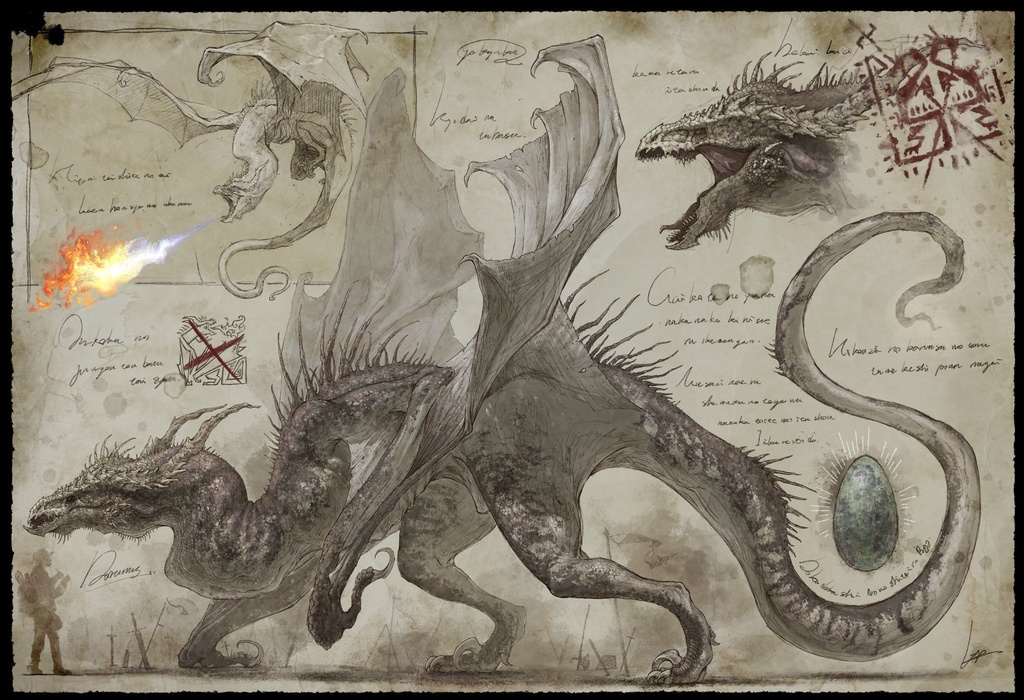 幻獣調査書 『ドラヌス』