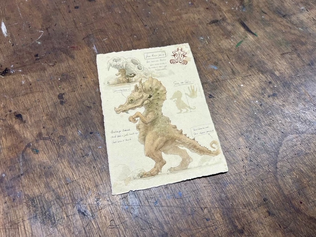 幻獣調査書 環境生物編『スナノオトシゴ』