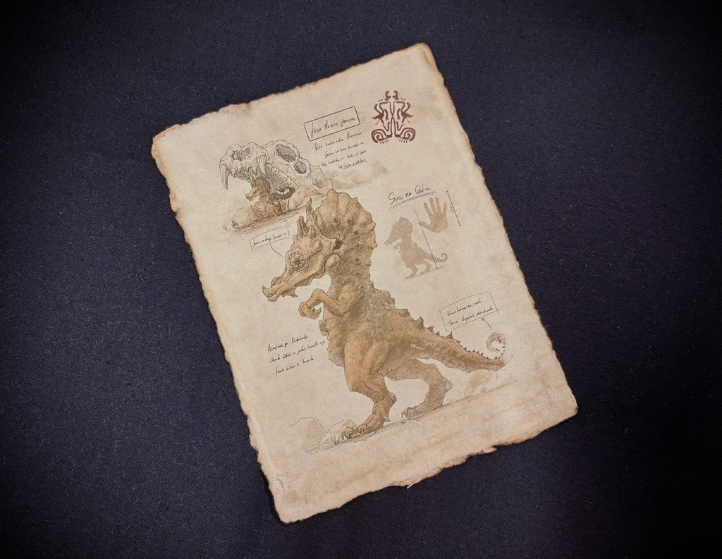 幻獣調査書 環境生物編『スナノオトシゴ』