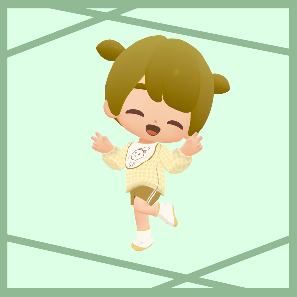 【ちまこぞく対応】スモック