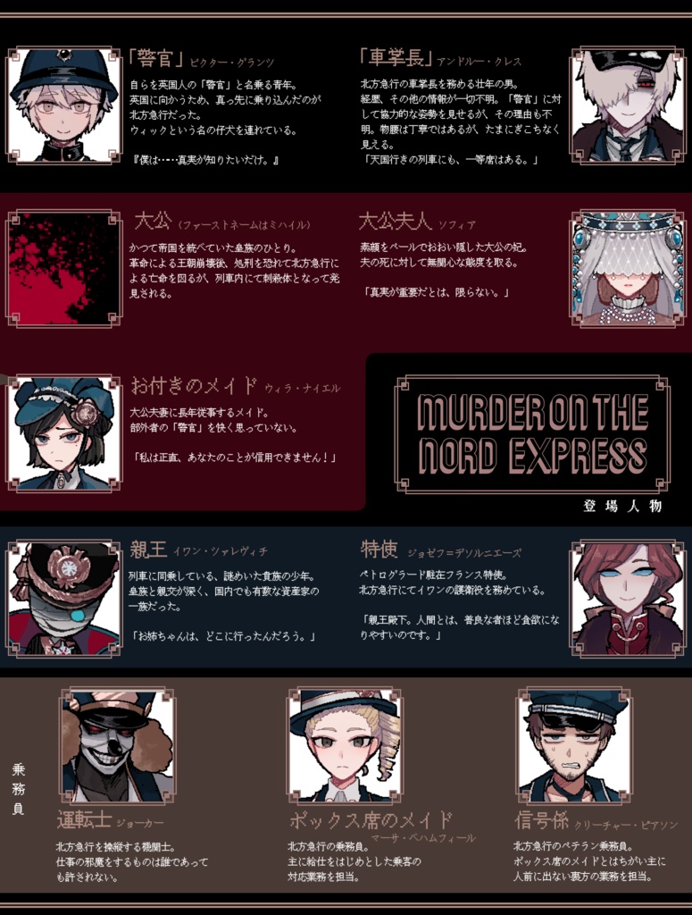 【体験版】Murder on the nord express
