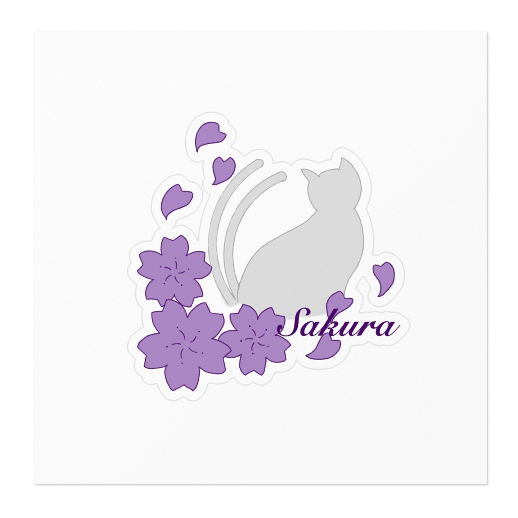 モチーフロゴ ステッカー