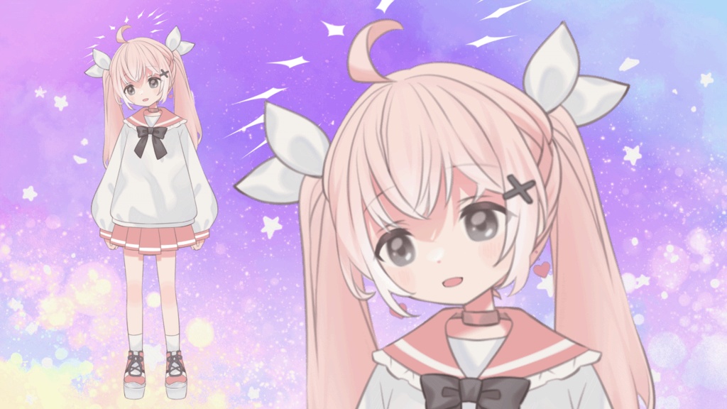 live2dモデル_VTS専用_セット販売