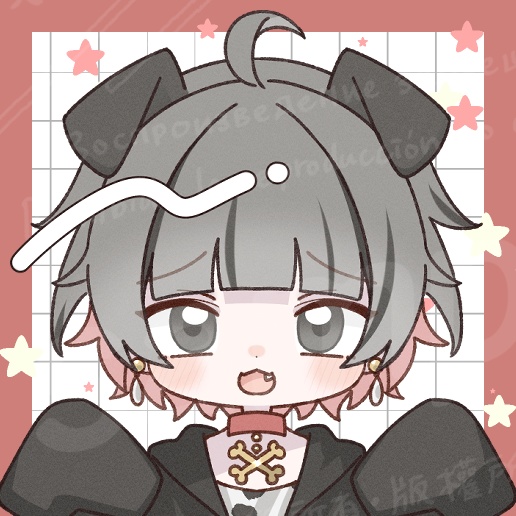 PNGtuber用_ダルメシアンちゃん