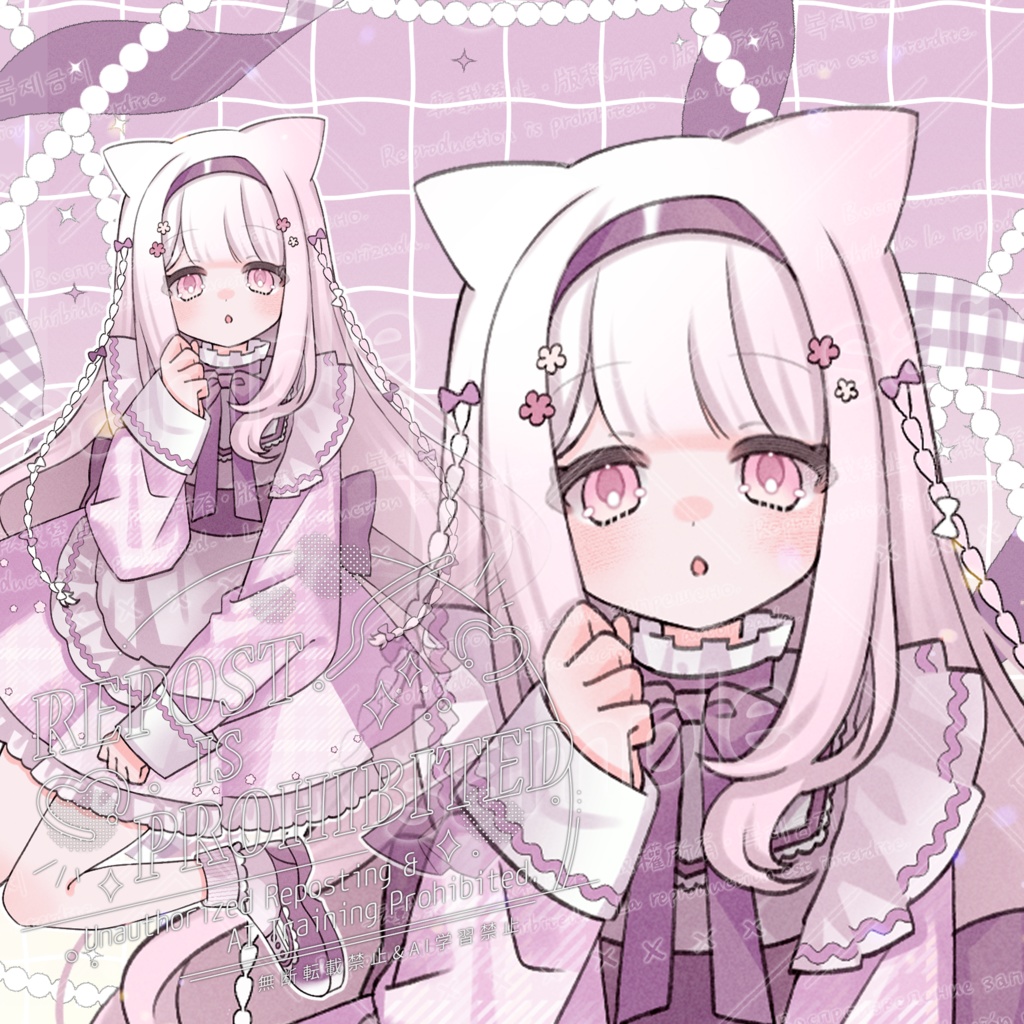 ■立ち絵素材_ねこちゃん■