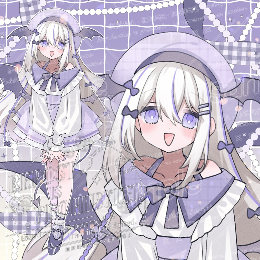 ■立ち絵素材_コウモリちゃん■