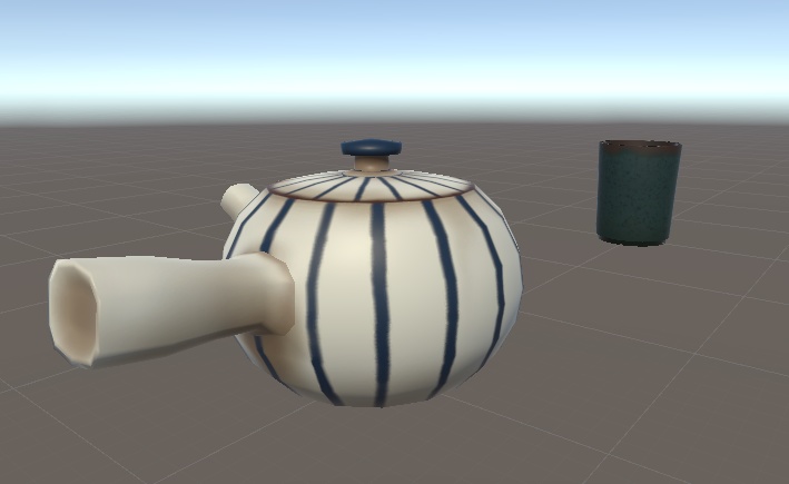 【VRchat】急須と湯呑