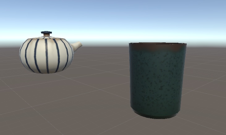 【VRchat】急須と湯呑