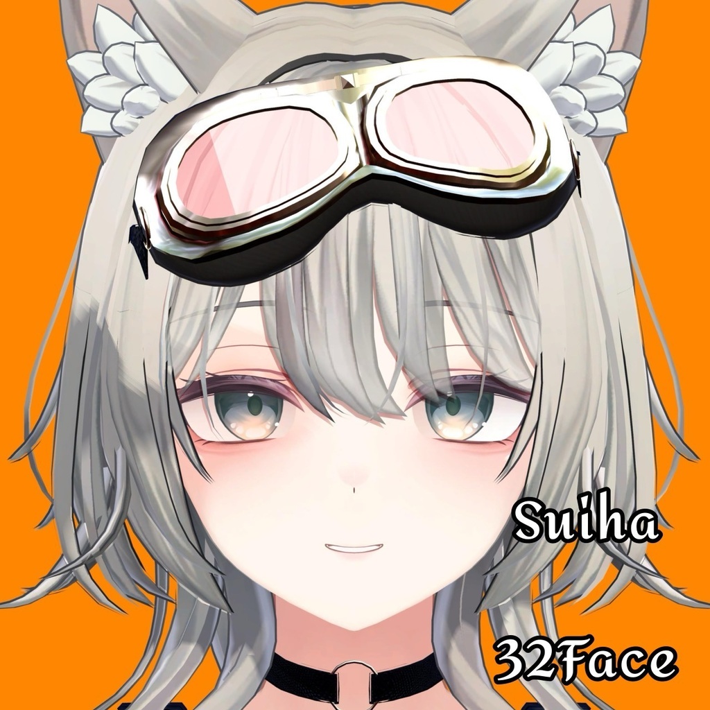 【翠羽】表情差分32種